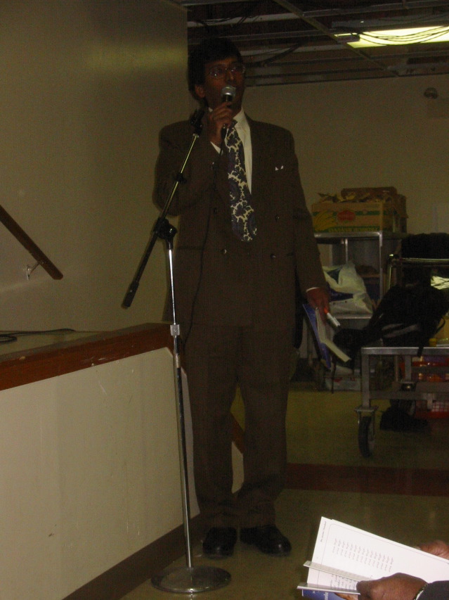 Anand introduces the program